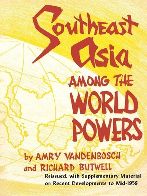 cover image of Southeast Asia Among the World Powers